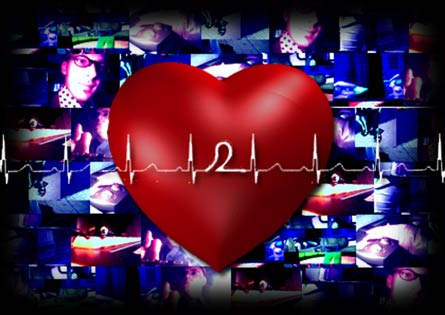 heart2beat :: virtual entertainment :: visuals :: video :: audio ::